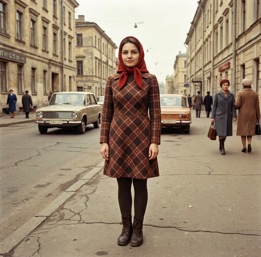 Нейросеть для фото в стиле СССР - после обработки нейросетью